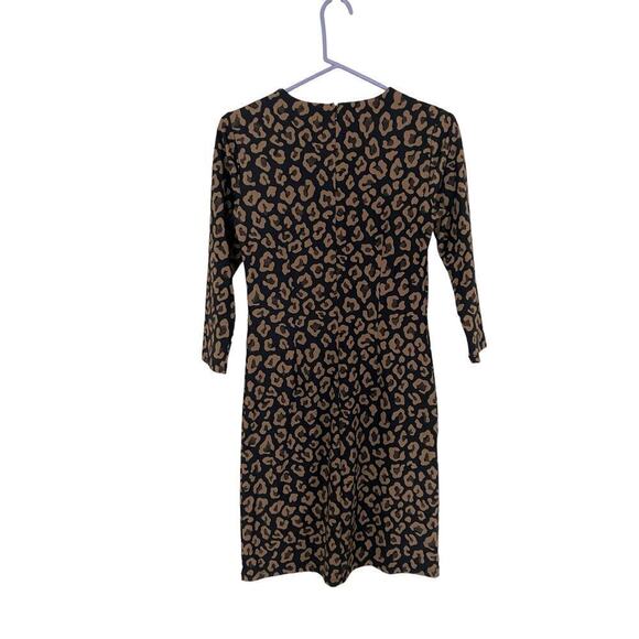 J. McLaughlin Sophia Dress in Sahara Print Stretch Wrinkle Resistant Size XS - Picture 2 of 7